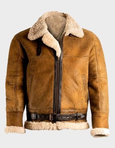 Aviator Brown B3 Shearling Jacket