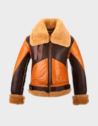 B3 Aviator Shearling Leather Jacket