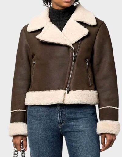 Women In the Dark S04 Chelsea Aviator Jacket