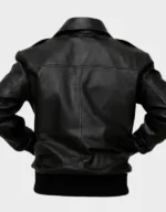 Men’s Air Force A2 Flight Bomber Leather Jacket - Image 3