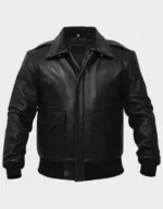 Men’s Air Force A2 Flight Bomber Leather Jacket