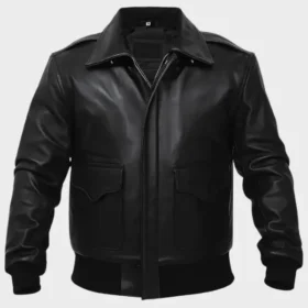 Men’s Air Force A2 Flight Bomber Leather Jacket