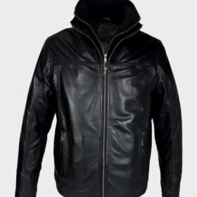 Black Classic Leather Jacket