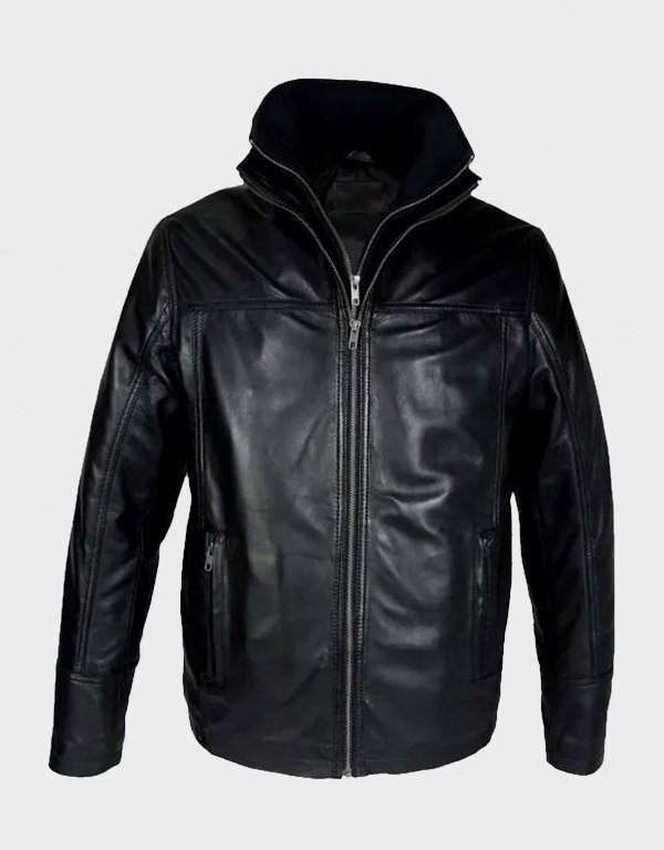 black-classic-leather-jacket.jpg Black Classic Leather Jacket - Image 1