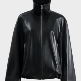 Noah Easy Black Leather Lambskin Jacket