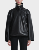 Noah Easy Black Leather Lambskin Jacket - Image 2