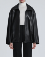Noah Easy Black Leather Lambskin Jacket - Image 4