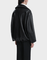 Noah Easy Black Leather Lambskin Jacket - Image 5