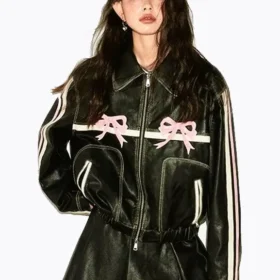 Stylish Diddi Moda Bow Jacket