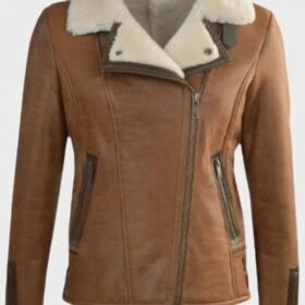 Jane B-3 Fur Bomber Jacket
