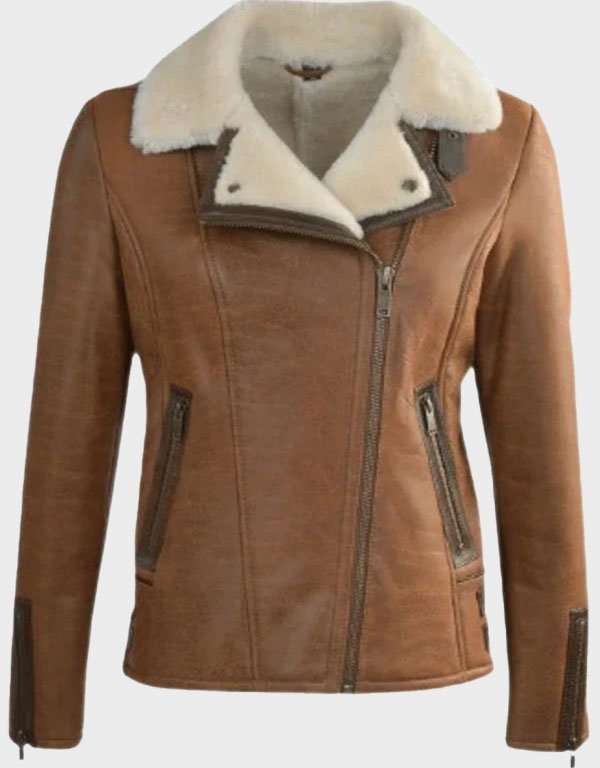 jane-b-3-fur-bomber-jacket.jpg Jane B-3 Fur Bomber Jacket - Image 1