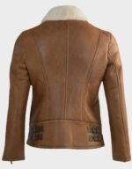 Jane B-3 Fur Bomber Jacket - Image 2