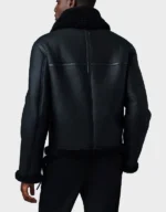 KRISTIAN Sheepskin Jacket with Spread Collar - Image 3