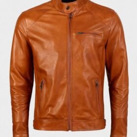 Mens Brown Leather Jacket