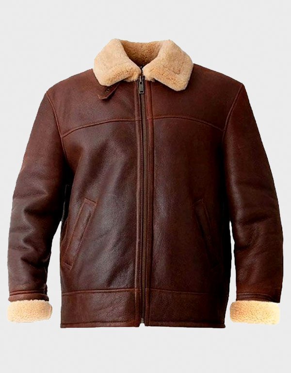 mens-brown-shearling-aviator-leather-jacket-1.jpg Men’s Brown Shearling Aviator Leather Jacket - Image 1