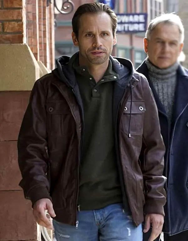 ncis-bodie-whitman-brown-leather-jacket.jpg NCIS S14 Bodie Whitman Brown Leather Jacket - Image 1