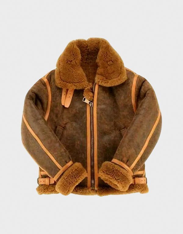 raf-aviator-shearling-leather-jacket.jpg RAF Aviator Shearling Leather Jacket - Image 1