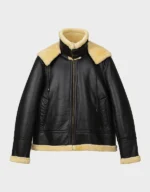 Handmade Men’s Shearling Aviator Jacket
