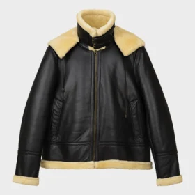 Handmade Men’s Shearling Aviator Jacket