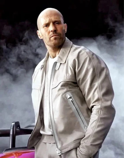 Jason Statham Fast X Leather Jacket in Real Leather