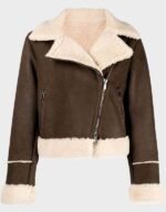 Women In the Dark S04 Chelsea Aviator Jacket - Image 4